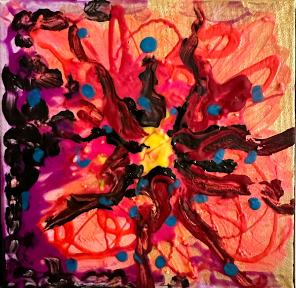 Poppy Pop (Glow Flower) by Cindy Rivarde