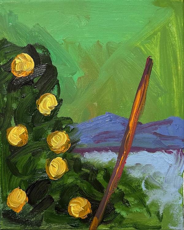 Pentacles 7 by Cindy Rivarde