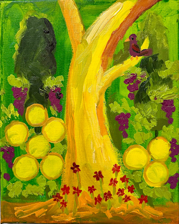 Pentacles 9 by Cindy Rivarde