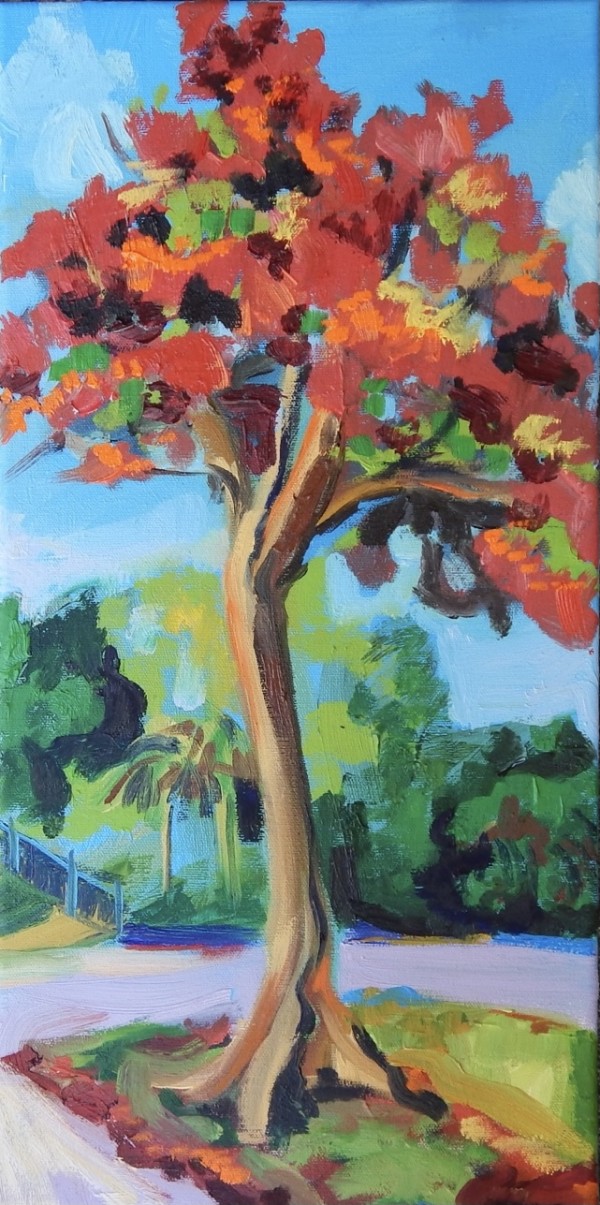 Poinciana 3 by Cindy Rivarde