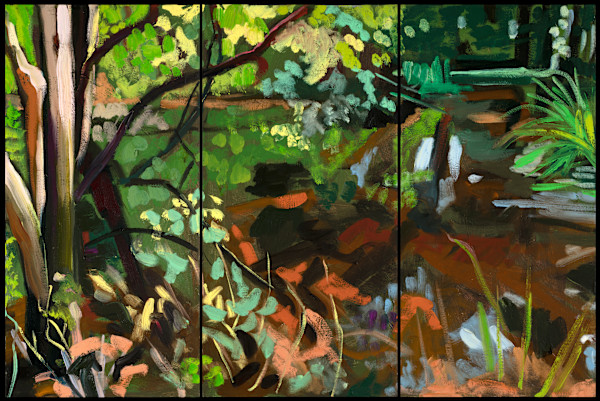 Pond in October by Cindy Rivarde