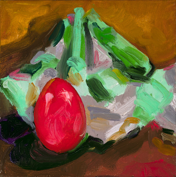 Red Egg by Cindy Rivarde