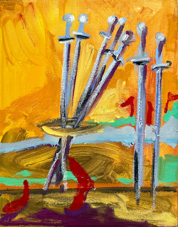 Swords 7 by Cindy Rivarde