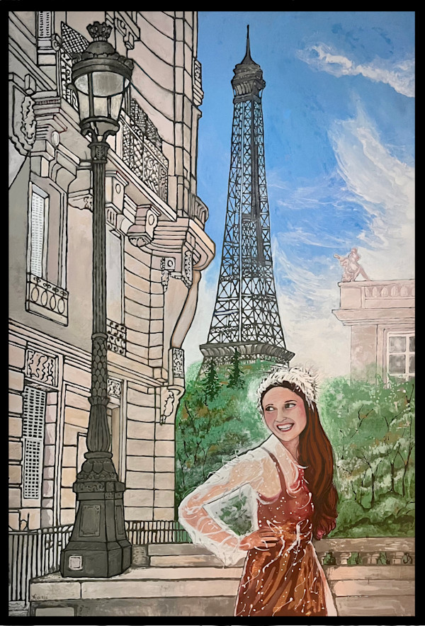 Girl in Paris by Joanne Berger
