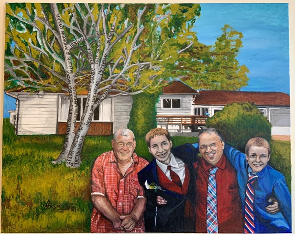Darlene Nazar family painting