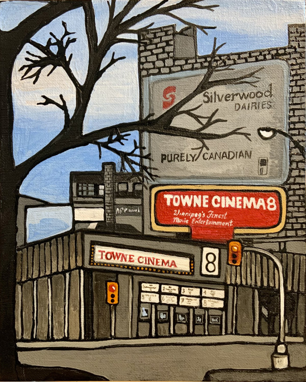 Winnipeg Town Cinema by Joanne Berger