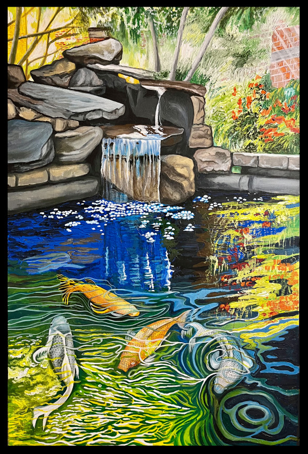 Riverview Koi by Joanne Berger