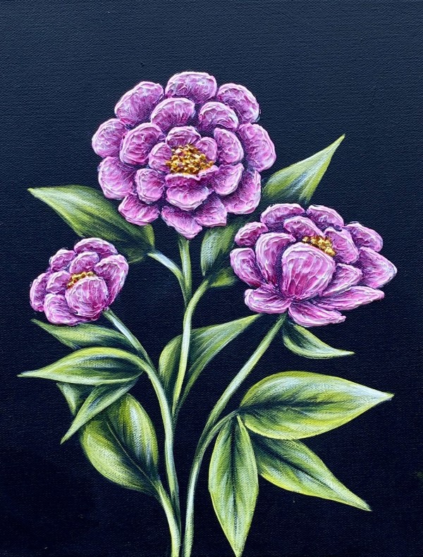 Peonies #1248 by Denise Cassidy Wood