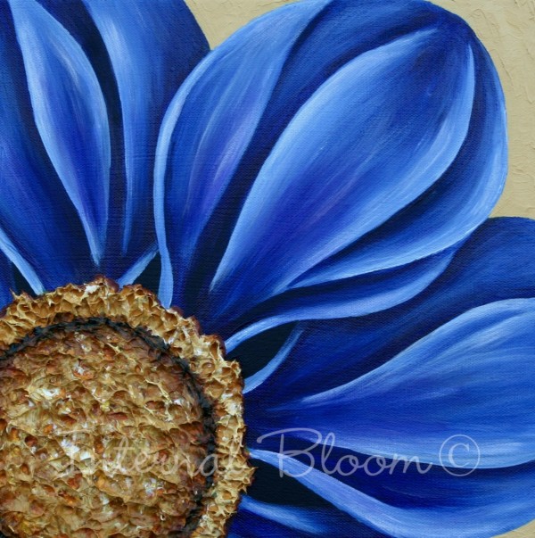 Blue Wildflower by Denise Cassidy Wood
