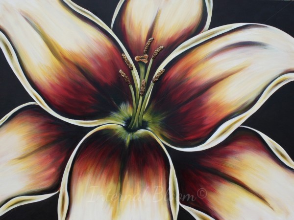 Sunset Lily by Denise Cassidy Wood