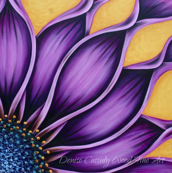African Daisy III by Denise Cassidy Wood