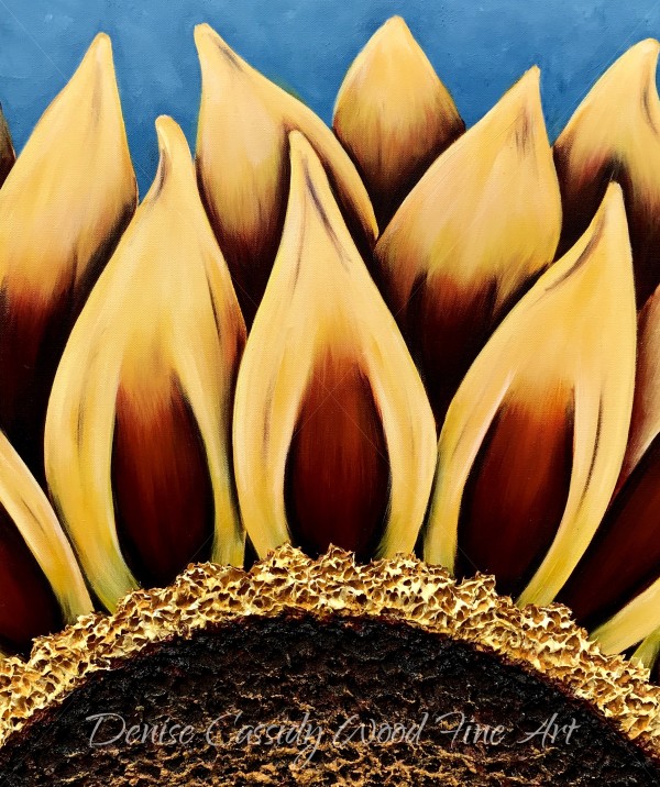 Sunflower #625 by Denise Cassidy Wood