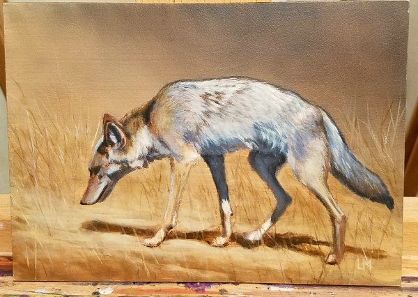 Coyote SOLD by Linda Merchant Pearce