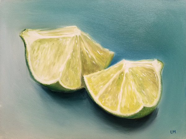 Limes SOLD by Linda Merchant Pearce