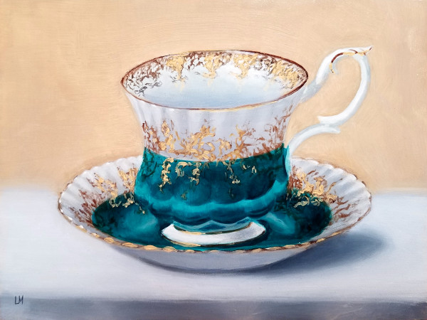 A Cup of Tea  Sold by Linda Merchant Pearce