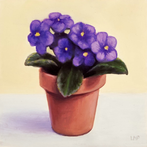 Violets by Linda Merchant Pearce