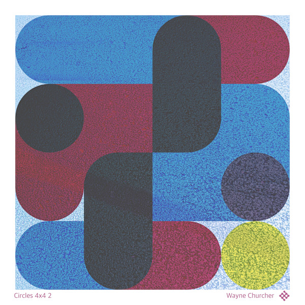 Circles 4x4 2 by Wayne Churcher