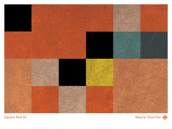 Square 6x4 6t by Wayne Churcher