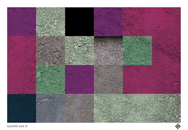 Square 6x4 3t by Wayne Churcher