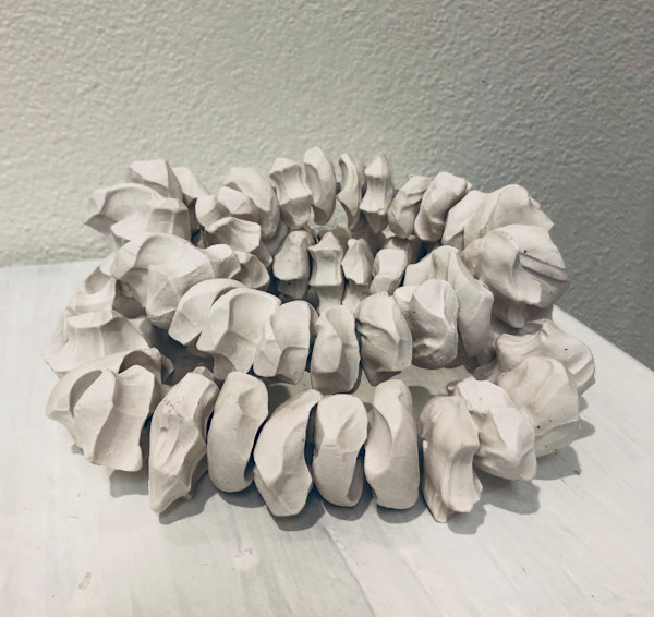 SPINE (frost white no 2) by STEPHANIE HARGRAVE