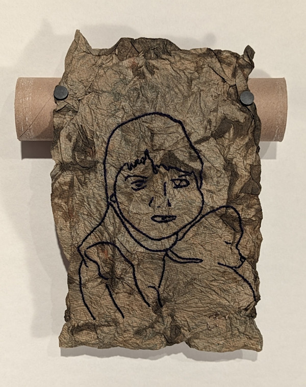 Lynne Rigby:  YOUNG GIRL WITH PUPPY