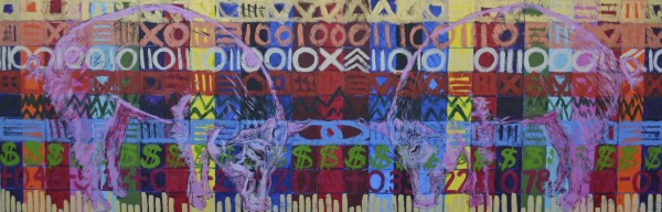 Deux Cochons by Carole Beauvais, Image 1.
