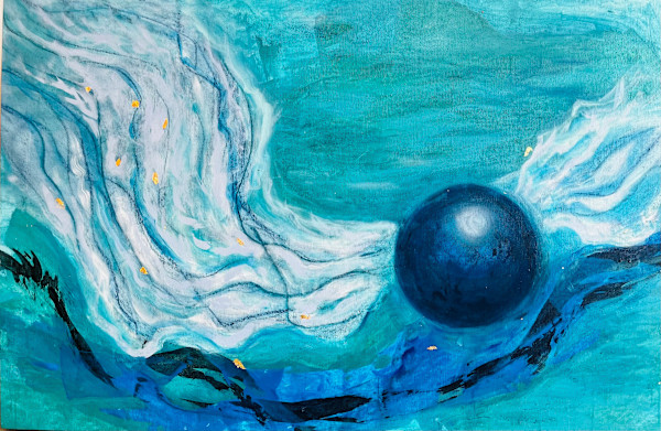 Liquid Gold IV by Olga Hilgers