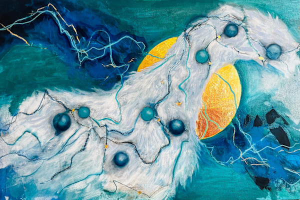 Liquid Gold I by Olga Hilgers