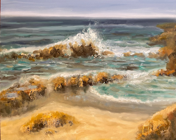 Afternoon at Asilomar by Liesel Lund