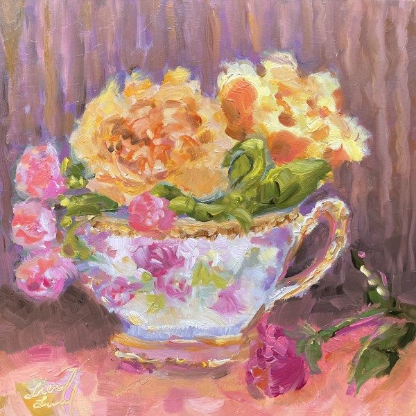 Bouquet In A Teacup by Liesel Lund