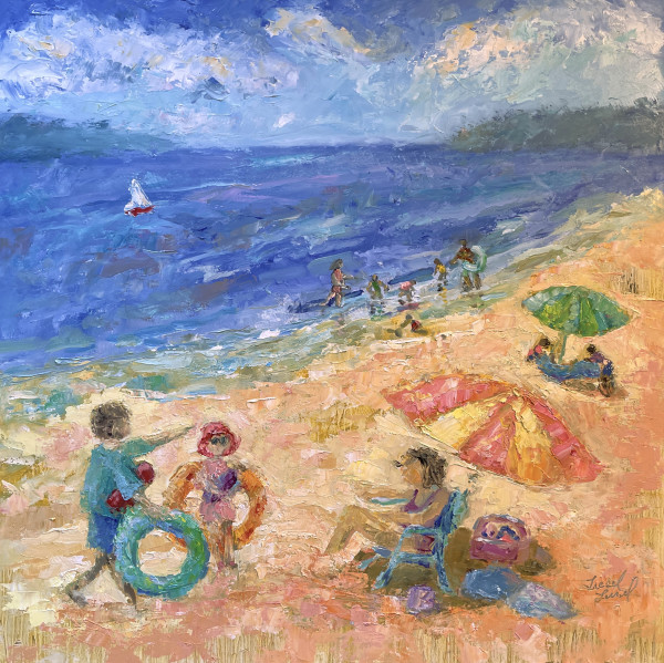 Heading Out to Play by Liesel Lund