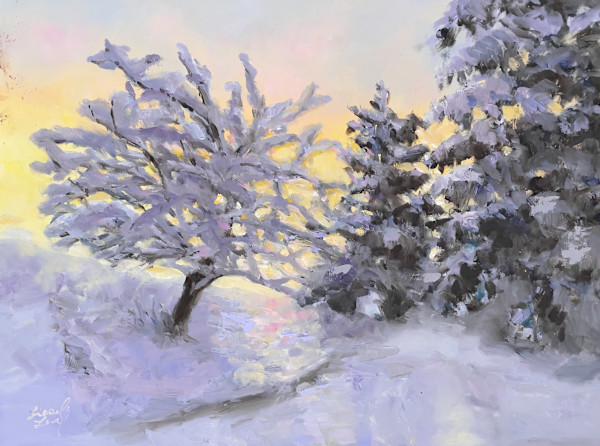 Snowy Sunrise by Liesel Lund, Image 5.
