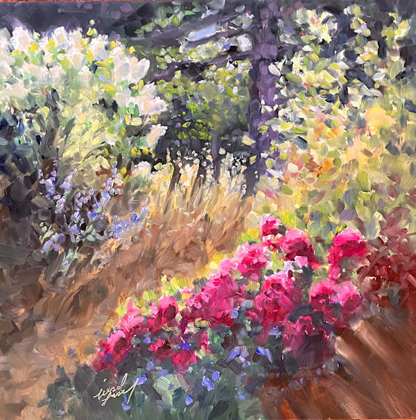 Sunrise in the Garden by Liesel Lund