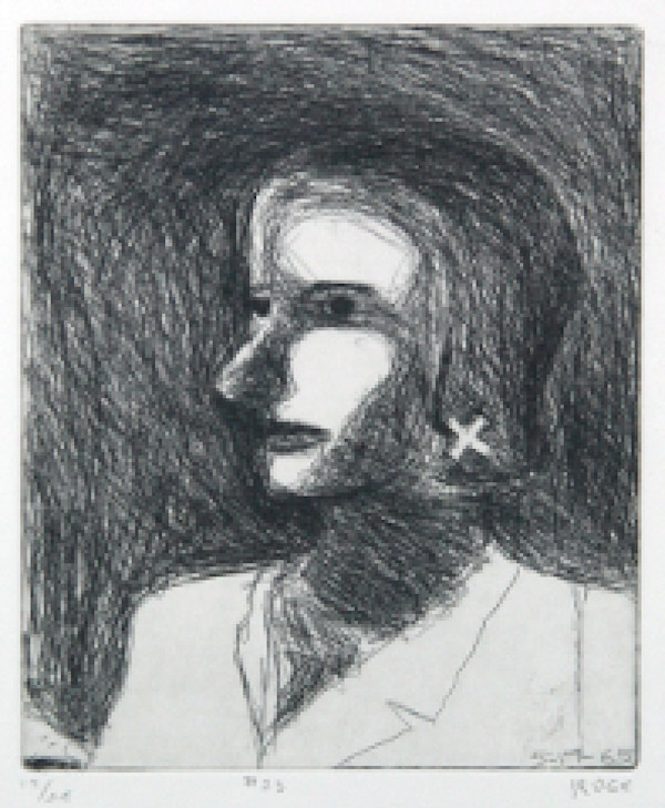 Portrait of Phyllis #23 by Richard Diebenkorn