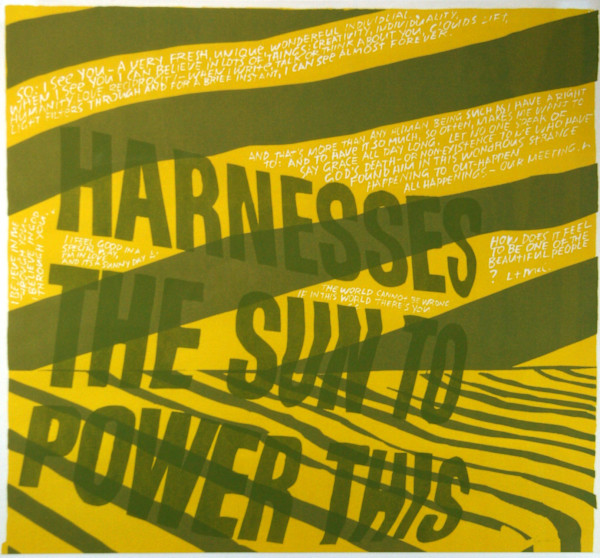 Harness the Sun by Corita Kent