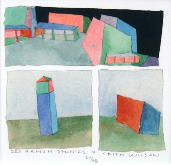 Sea Ranch Studies by Keith Wilson