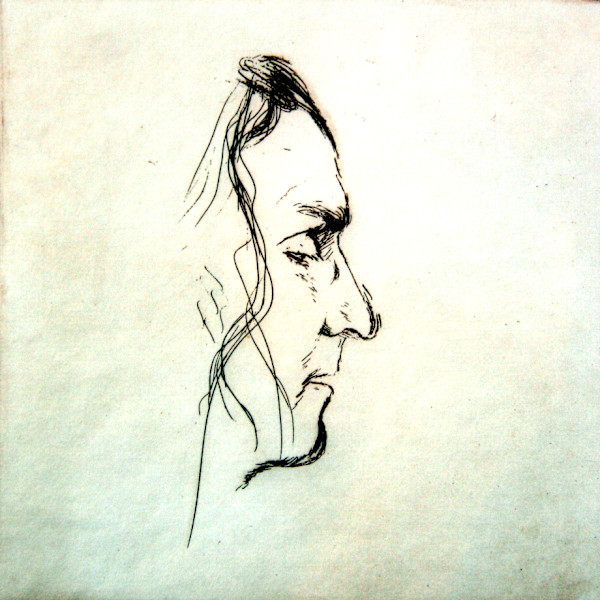 Robert Duncan by Ronald Brooks Kitaj