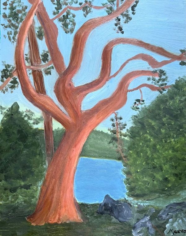 Arbutus by the Point by Maeva Lightheart