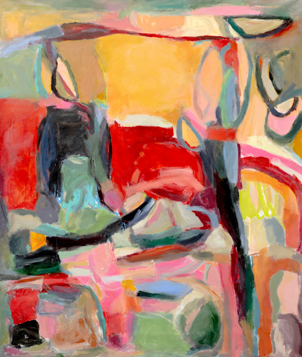 Yonder (Red) by Helen S Cohen