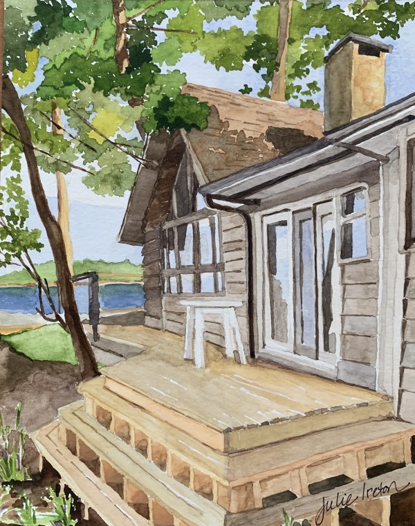 Cottage at Reef Bay by Julie Ireton