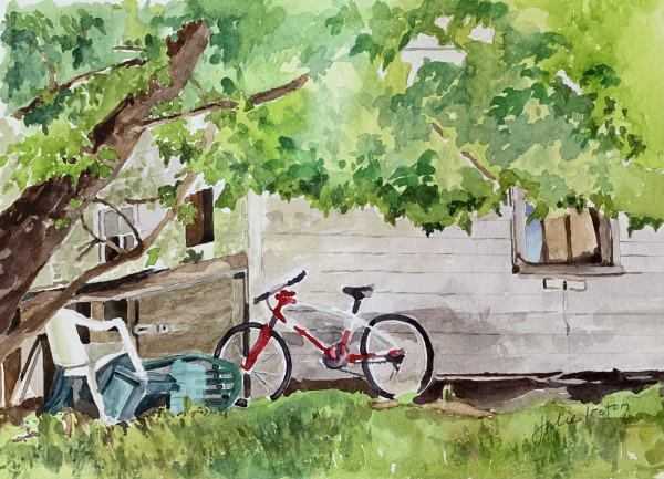 The Red Bicycle by Julie Ireton