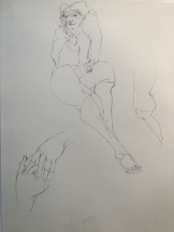 Drawing figure study