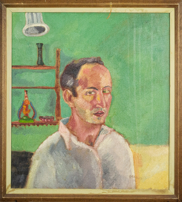 Portrait Of A Man by John Grauer