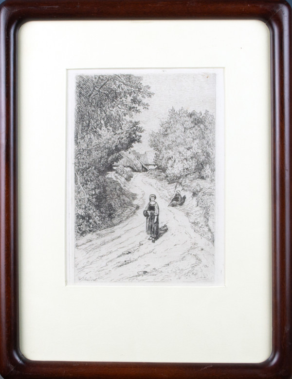 Chemin A Saint-James by Theophile Chauvel