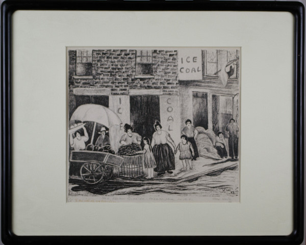 No 2 Italian Quarter, Philadelphia in 1919 by Vera White
