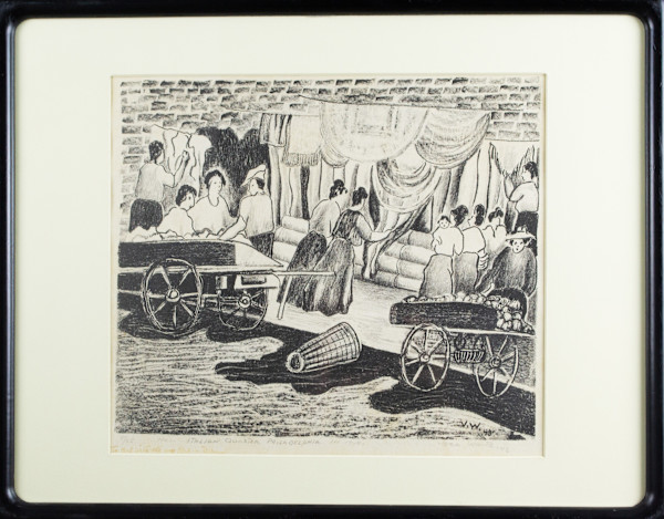 No. 1 - Italian Quarter Philadelphia In 1919 by Vera White
