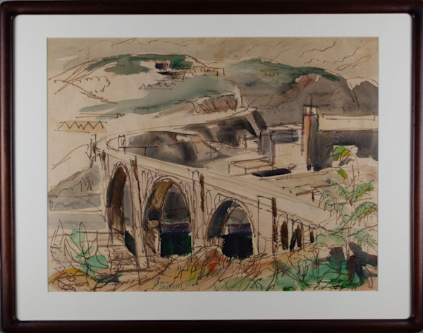 Industrial Landscape by Bruce Mitchell
