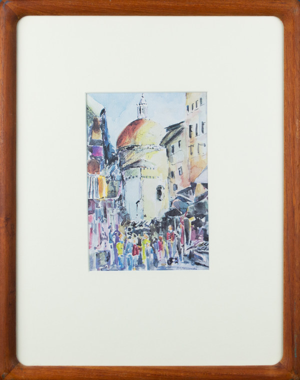 San Lorenzo Market-Florence, Italy by Fr. Richard G. Cannuli, O.S.A.