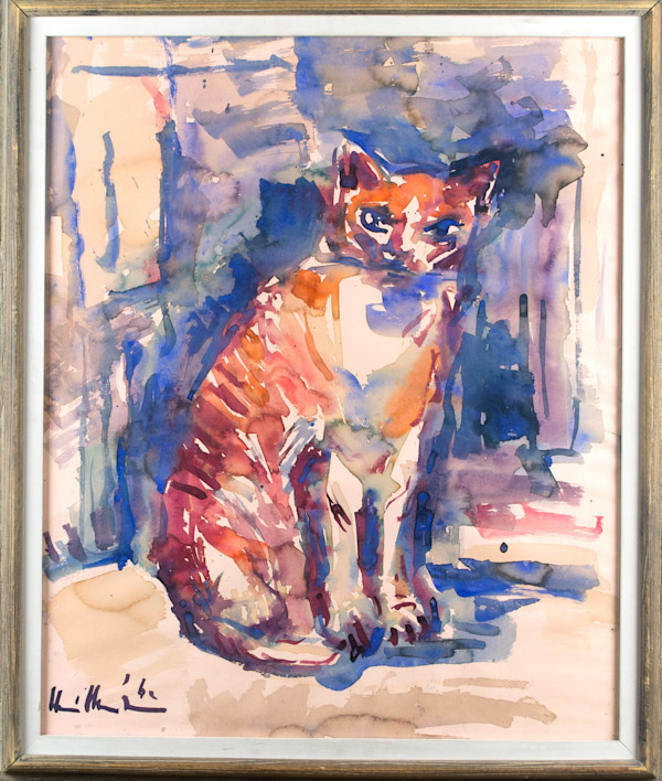 The Red Cat by Henk Willemese