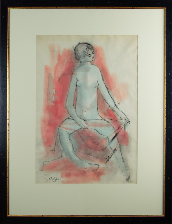 Seated Figure by Douglas Staten